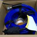 30FT Heated Water Hose for RV, -45F Freeze-Proof Drinking Water Hose with Thermostat, 5/8" ID, BPA-Free Lead-Free, Flexible Winter Antifreeze Hose for RV, Camping, Garden