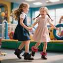 SAOROPEB Toddler Ruffle Socks, 3 Styles5 Size, Frilly Dress Socks for Girls Princess Lace Ruffles Socks Set (4-6 Years, Black-burgundy-navy)