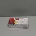 Clear Warm White Christmas Lights - 9 ft String of 50 Incandescent Mini Bulbs Multifunctional Lighting Modes, for Decorative, Bedroom, Outdoor, Xmas Twinkle Tree Lights with White Wire Total 10.4 ft