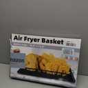Air Fryer Basket for Oven, OPENICE 18.6" x 12.8" Air Fryer Basket and Tray Set, Extra Large Stainless Steel Air Fryer Pan Crisper Tray for Crisping Fried, Chicken, Bacon, Air Fryer Basket: 18.6" x12"; Pan: 18.5"*12.8"