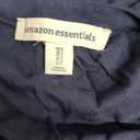 Amazon Essentials Womens Fit and Flare Half-Sleeve Waisted Midi A-Line Dress with Pockets, Small