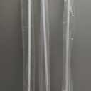 Davenport 1/2" Petite Café Decorative Window Curtain Rod, 28-48", White, Pack of 3