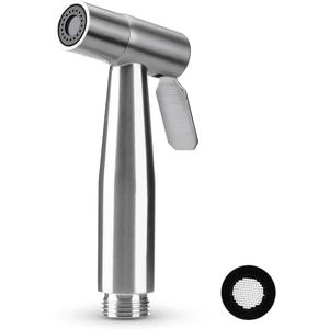TONGNIDA Handheld Bidet Sprayer for Toilet, Stainless Steel Bidet Head for Cloth Diaper, Pet Shower, Kitchen Cleaning, Personal Hygiene, G1/2 Hose Connectors