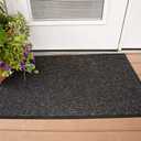 Notrax 109 Industrial Door Mat, 3' x 4' Entrance Mat, Heavy Duty Commercial Rug for Businesses, Welcome Lobbies, Garage, and Mudroom, Made in the USA, Charcoal Black, Brush Step 109S0034CH