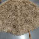 AMMSUN 7.5ft Hula Thatched Tiki Patio Beach Umbrella Hawaiian Style 10 Ribs UPF 50+ with Tilt Carry Bag for Outdoor Tiki Bar, Tropical Palapa, Patio Garden Beach Pool Backyard Natural Color