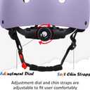 Kids Bike Helmet, Adjustable and Multi-Sport, from Toddler to Youth, Size: Small: 18.9" - 21.3"
