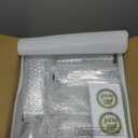 Queekay 20 Pack Mini Swing Top Glass Bottles for Vanilla Extract Homemade Olive Oil Bottles with Lids Airtight Cap Lids Labels for Wedding Baby Shower Favors (4 oz,Clear)