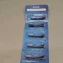 5 Replacement Toothbrush Heads for Oral-B Clic (Black, 5 Count)
