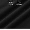 STYLEWORD Women's 2025 Fall Wedding Guest Dresses Long Sleeve Crew Neck Tiered Flowy A Line Casual Midi Dress Pockets (Black, XL)