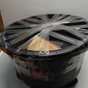 American Hunter WF 30gal Nesting Hopper w/Gravity Feeder, Black, One Size, AH-225GRAV