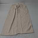 GORGLITTER Men's Pleated Wide Leg Pants Straight High Waisted Work Pants Trousers with Pocket Medium