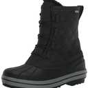 MUK LUKS Women's Kinsley Kennedy Boots, Black, 7