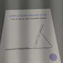 Harvopu Keyboard Case Compatible with iPad Air 11-inch/Air 5th 4th Generation Case with Keyboard-Backlit Detachable, Folio Cover with Pencil Holder for Air 11" M3/M2 (2025/2024), Air 5/Air 4 (Purple)