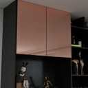 Rose Gold Contact Paper Peel and Stick Countertop Contact Paper Self-Adhesive Waterproof DIY Decor Wallpaper for Kitchen Backsplash Fridge and Cabinets A Set of 23.6"x120"