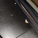 Huuger 47 Inch Computer Desk with Power Outlets and LED Lights, Gaming Desk with 4 Drawers, Office Desk with Monitor Stand, Study Work Home Office, Small Spaces, Black