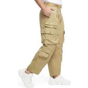 Mens Casual Pants Hiking Pants Cargo Pants Loose Elastic Waist Running Joggers Outdoor Pants 38