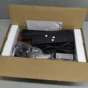 TUTOTAK Small Narrow Side Table with Charging Station, Skinny End Table for Small Spaces, Slim Nightstand with USB Ports and Outlet, Sofa Beside Table with Wheels, Brown TB01BB046