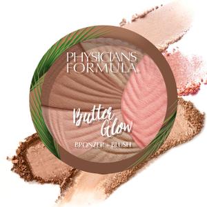 Physicians Formula Butter Glow Bronzer + Blush, Ultra Creamy 2-in-1 Formula, Illuminating & Moisturizing Butter Blend - Healthy Glow (0.29 Ounce (Pack of 1))