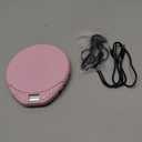 Gueray Portable CD Player with Earphones,CD Discman for Car Home with Anti-Skip Shockproof Protection,Personal CD Music Player with LCD Display Support PROG Memory Function (Pink)