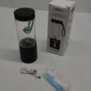 Portable Blender for Shakes and Smoothies, OBERLY 18oz Cordless Personal Travel Small Blender for Protein with USB Rechargeable Battery, Stainless Steel Blades, Mini Travel Bottle, On the Go