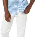 Amazon Essentials Men's Slim-Fit Short-Sleeve Poplin Shirt (M)
