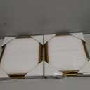 upsimples 8x10 Picture Frame with Real Glass, Ornate Vintage 8 x 10 Photo Frames for Wall Decor or Tabletop Display, Gold, 2 Pack