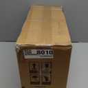 SEE SPRING X-Large Shoe Storage Box Fit Size 11, Clear Plastic Stackable Shoe Organizer for Closet, Space Saving Sneaker Shoe Rack Containers Bins Holders for Entryway, Under Bed, 12 Pack Black