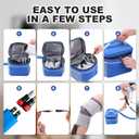 Medical Cold Therapy System Ice Machine Cryotherapy Freeze Kit with Universal Pad for Pain Relief Knee Shoulder Ankle Back Hip Leg Injury Recovery (L)