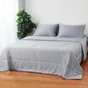 Bamboo Viscose Summer Comforter/Blanket King Size- Ultra Soft & Breathable Comfort - Perfect Medium Weight for Snuggling Without Overheating - Stay Cool & Cozy All Night