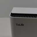ToLife Dehumidifiers for Home 95 OZ Water Tank, 1000 sq.ft Dehumidifier for Basement Bedroom Bathroom with Auto Shut Off 7 Colors LED Light,White