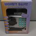 Refasy Piggy Bank Cash Coin Can ATM Bank Electronic Coin Money Bank for Kids Age 3-12, Money Savings Box Mini ATM Coin Bank Toys Gifts for 3 4 5 6 7 8 9 10 11 12 Year Old Boys Girls (Black)