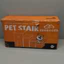 Dog Stairs with Condo 23" H, 4-Step Wider Folding Storage Pet Stairs Gift for Small/Medium/Large Old Dogs Cats, Dog Steps for High Beds Window, Ramp for Climbing Car Up to 200 lbs, Beige