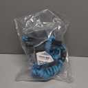 3 Way Dog Leash,No Tangle for Three Dogs, 3 in 1 Dog Leash with 360 Swivel, Shock Absorbing, Reflective Threads Comfort Foam Handle, Ideal for Small Dogs and Dog Training (Blue, Three Leashes)