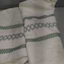 MIULEE Set of 2 Sage Green Boho Decorative Pillow Covers 24x24 Inch Farmhouse Rustic Couch Throw Pillows Modern Summer Cotton Cushion Covers Retro Cute Macrame Woven Spring Decor for Bed Sofa Chair