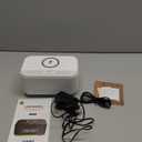 Alarm Clock Speaker Wireless Charger, Digital Alarm Clocks Bedrooms Bluetooth, Alarm Clock Dimmable Light Bedrooms Dual Alarm Snooze Dimmer 12 24H RGB Night Light Bluetooth USB AUX, White