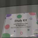 Unicorn Birthday Gifts for Girls Aesthetic School Supplies with Cute Pencil Case, Pastel Highlighters Gel Pens Mechanical Pencils Set Girls Stationery Set, Pencil Pouch with Supplies (Macaron)