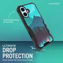Smartish iPhone 17 MagSafe Case - Gripzilla Protective Magnetic Case for Men [Rugged + Tough] Military Grade Heavy Duty Grip Armor - Drop Tested for iPhone 17 - Moving Mountains