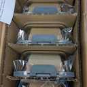 18 Piece Borosilicate Glass Turquoise Food Storage Containers &Meal Prep Bento Boxes