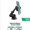ZGear Universal Phone Mount for Car or Desk - Black
