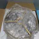 Crystal Ceiling Light Fixture, Modern Semi Flush Mount Ceiling Light, Gold Hallway Lighting Fixtures Chandelier for Kitchen, Close To Ceiling Light Fixtures for Entryway Bedroom, 1-Light, 11Inch