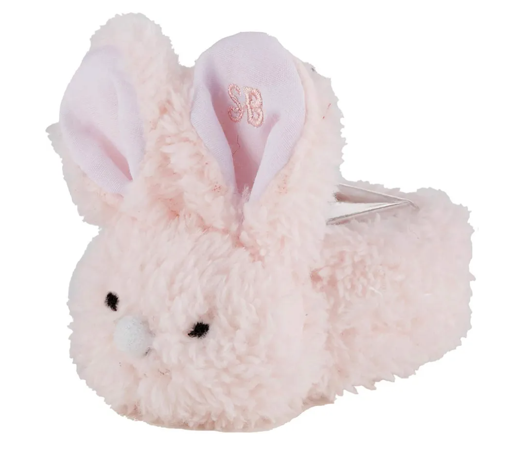 Stephan Baby Boo Bunnie Comfort Toy & Cube, Pink Plush, 2 Piece Set, F4816