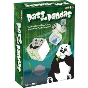 Pass The Pandas - Family-friendly activity, dice rolling game, fun party option, kids' dice game, board game for kids, strategy play, fast-paced fun