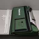 Weatherproof Heated Cat House for Outdoor in Winter, Heated Cat Bed Kitty Shelter with Cat Heating Pad, Insulated & Safe Escape Door, Warm Home for Outside Stray Cat (13"x16"x14", Green)