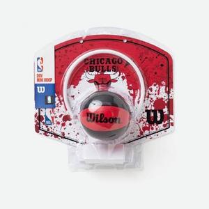 Wilson NBA Team Mini Hoop Chi Bulls Red