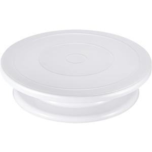 Kootek Cake Stand, 11 Inch Rotating Cake Turntable for Decorating, Display & Baking, Smooth Revolving Spinner Stand (White)