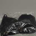 Women's Sports Bras Adjustable Y Back Spaghetti Strap Racerback Padded Wireless Yoga Workout Tops (X-Large, Black White)