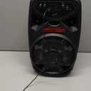 iLive Electronics Wireless Tailgate Party Speaker, LED Light Effects, Built-in Rechargeable Battery, Black (ISB380B)