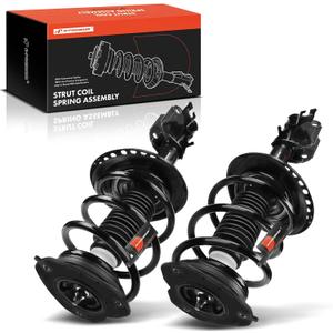 A-Premium Front Complete Strut Assemblies with Coil Springs, Set of 2 | Compatible with Nissan Altima 2007-2013