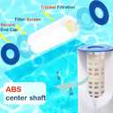 Savener® C-6430 Hot Tub Spa Filter Cartridge, Compatible with Watkins 31489, PWK30, FC-3915, P/N0969601, 71825, 73178, 73250, CX880XRE, C4000, C4020, C4025, C4030, C880E, 30 Sq. Ft, 2 Pack