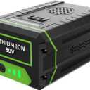 80V 3.5Ah Battery Replacement for Greenworks 80V Battery, Compatible with GBA80200 GBA80250 GBA80400 GBA80500